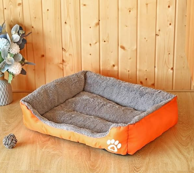 Soft Rectangular Pet Bed