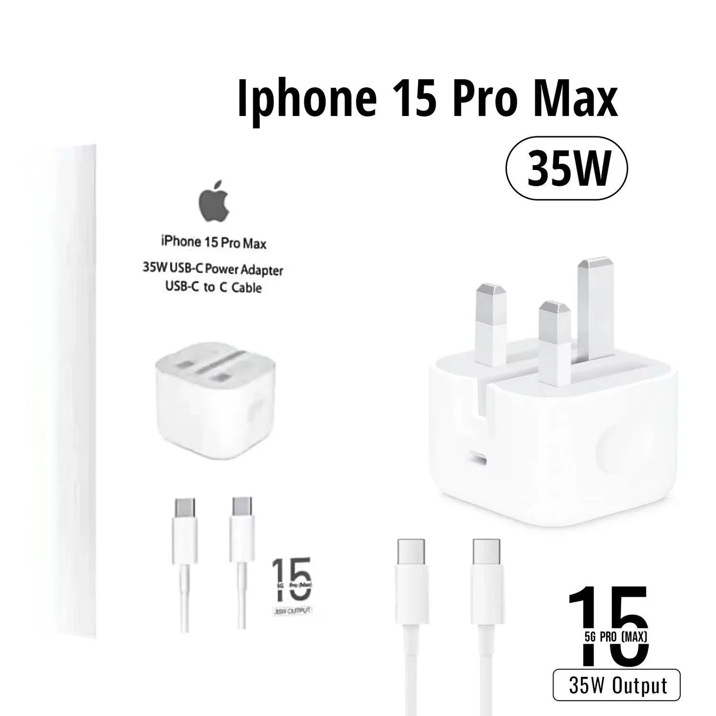 iPhone USB-C Power Adapter & Cable (original)