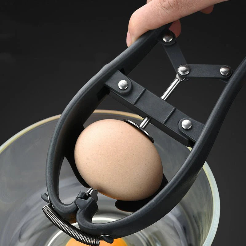 Stainless Steel Egg Opener Scissors Eggshell Cracker