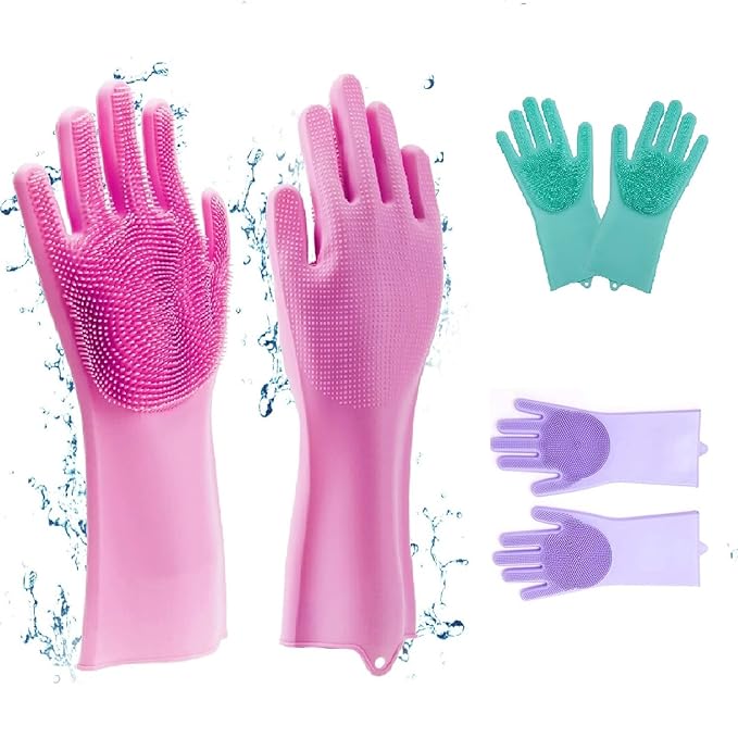 Silicone Cleaning Gloves