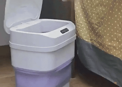 Smart Sensor Folding Infrared Trash Can